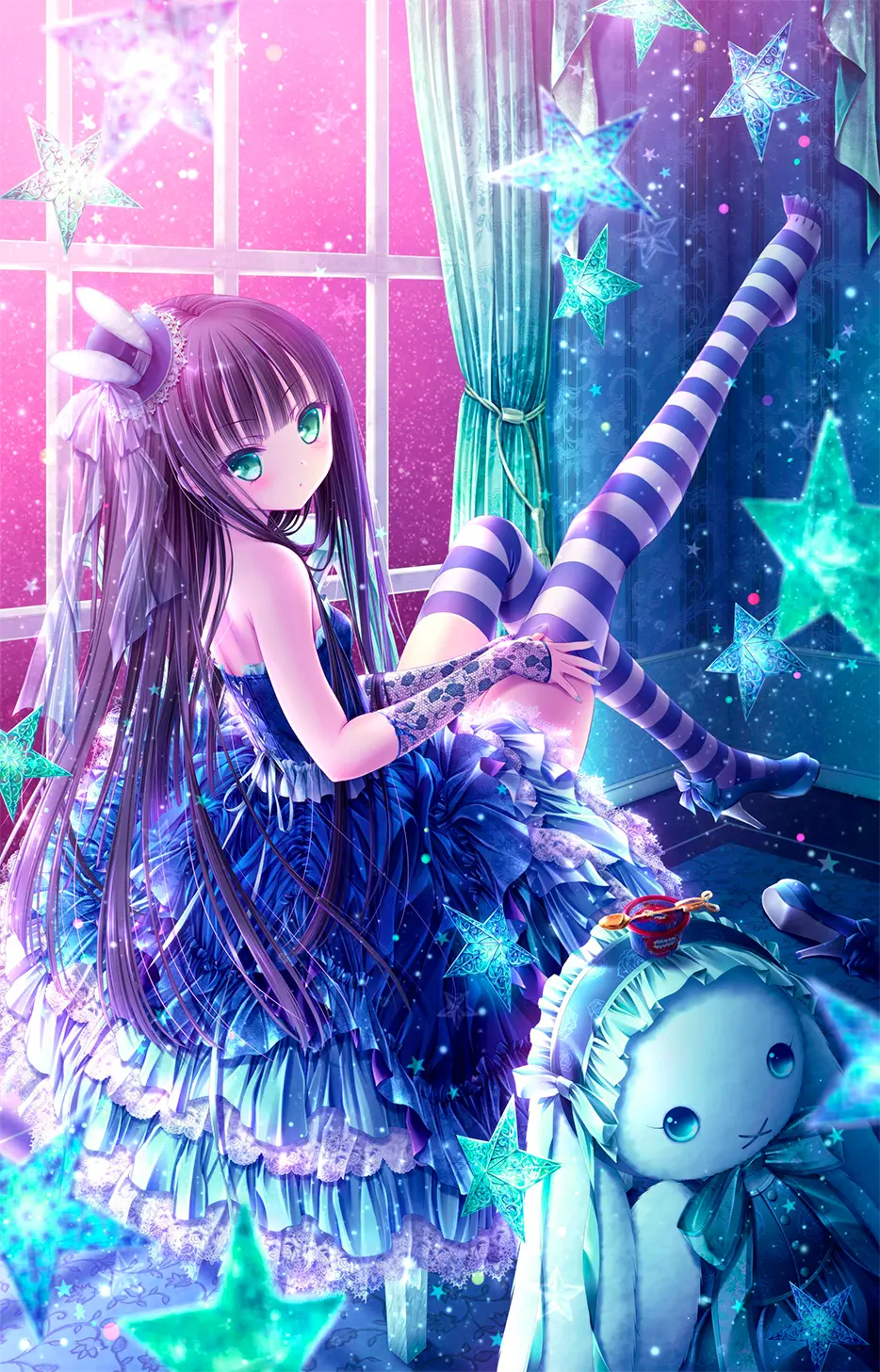 blu cielo～notte ciliegia～